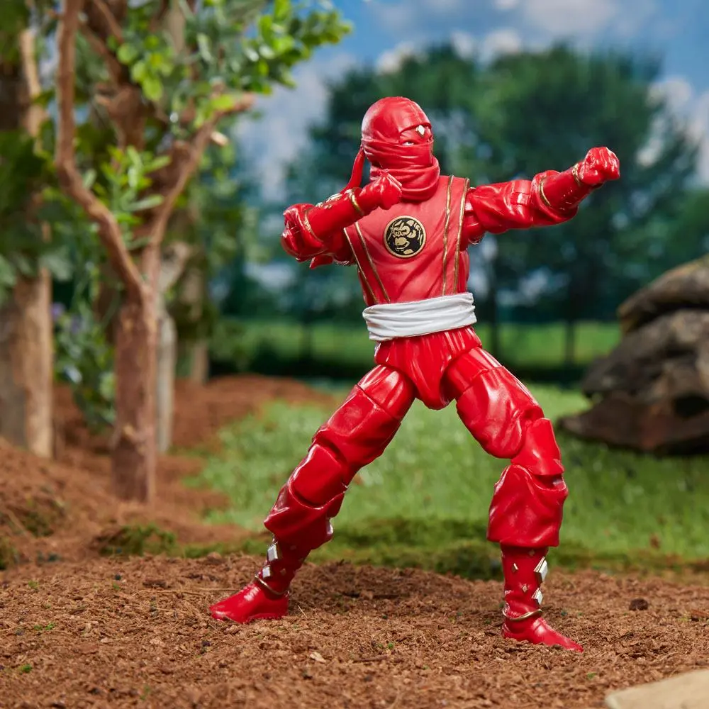 Mighty Morphin Power Rangers Lightning Collection Actionfigur Ninja Red Ranger 15 cm Produktfoto