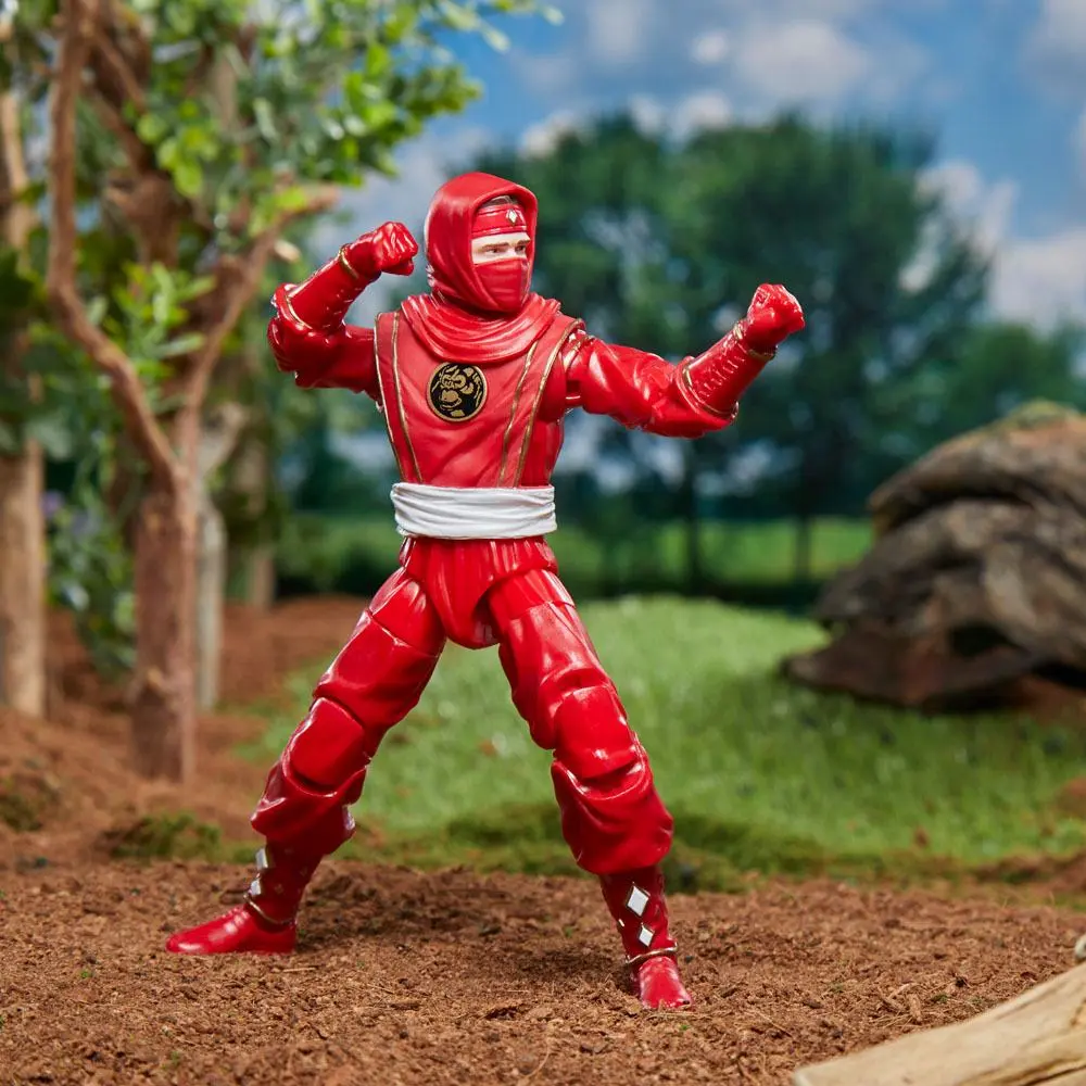 Mighty Morphin Power Rangers Lightning Collection Actionfigur Ninja Red Ranger 15 cm Produktfoto