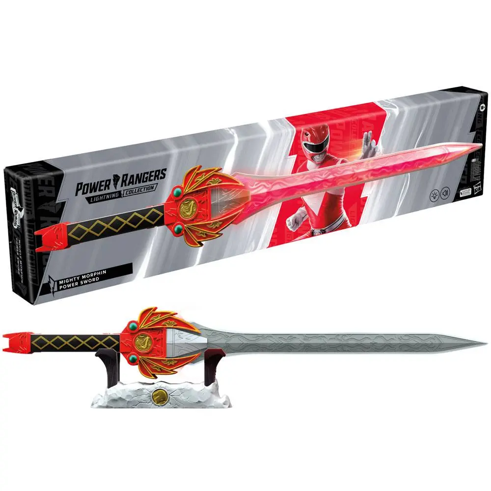 Mighty Morphin Power Rangers Lightning Collection Premium Roleplay-Replik 2022 Red Ranger Power Sword Produktfoto