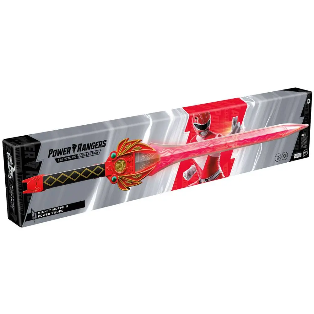 Mighty Morphin Power Rangers Lightning Collection Premium Roleplay-Replik 2022 Red Ranger Power Sword Produktfoto