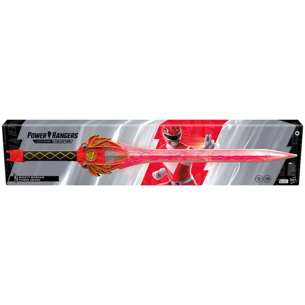 Mighty Morphin Power Rangers Lightning Collection Premium Roleplay-Replik 2022 Red Ranger Power Sword Produktfoto