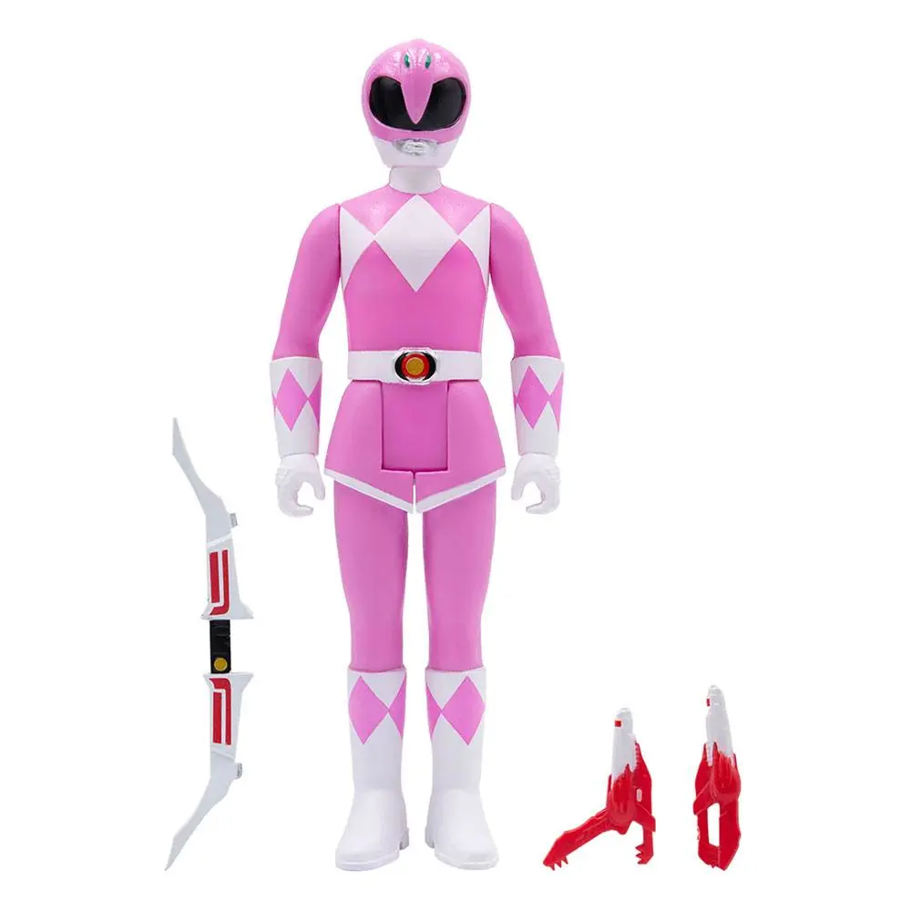 Mighty Morphin Power Rangers ReAction Actionfigur Pink Ranger 10 cm Produktfoto