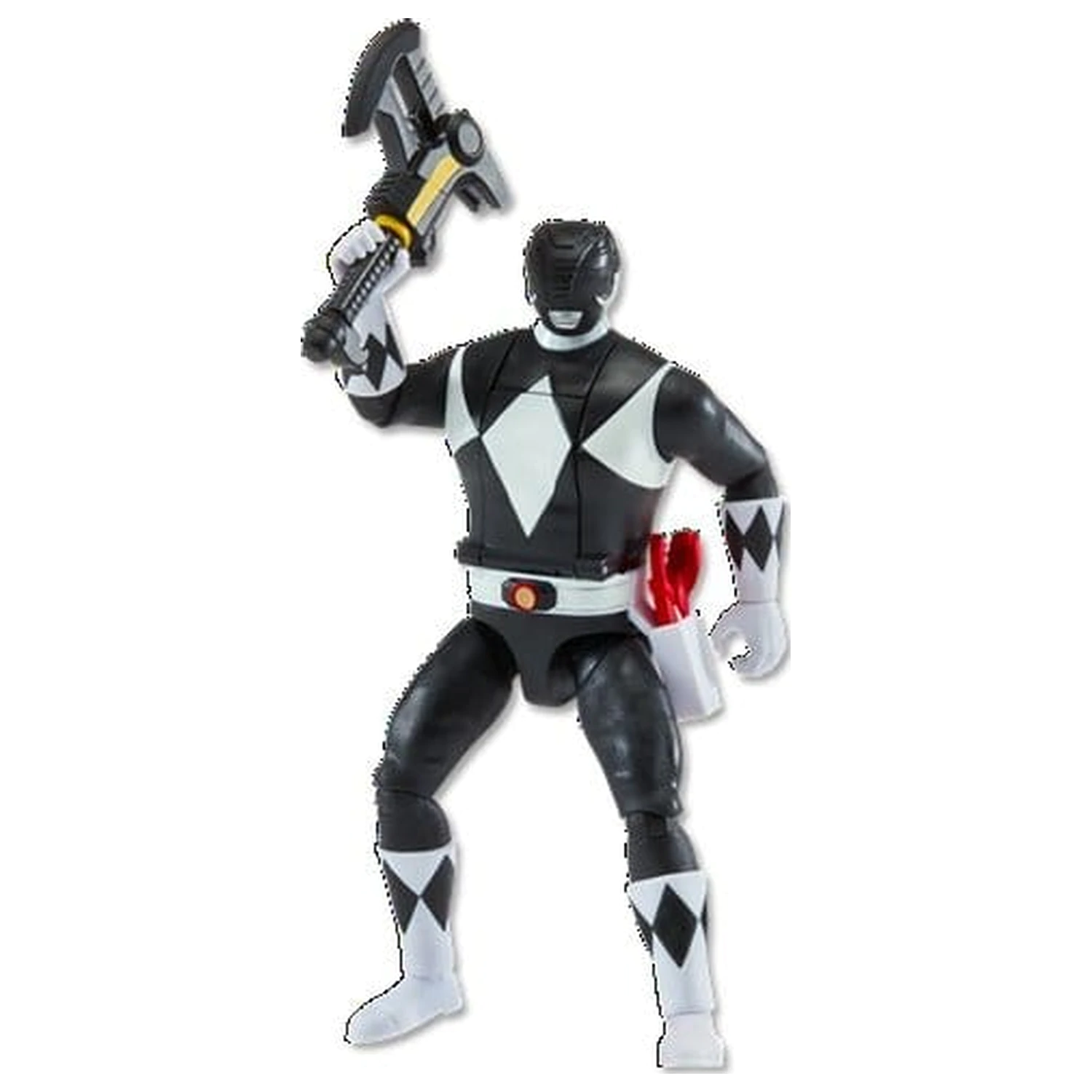 Mighty Morphin Power Rangers Season 2 Auto-Morphin Action Figur Black Ranger Produktfoto
