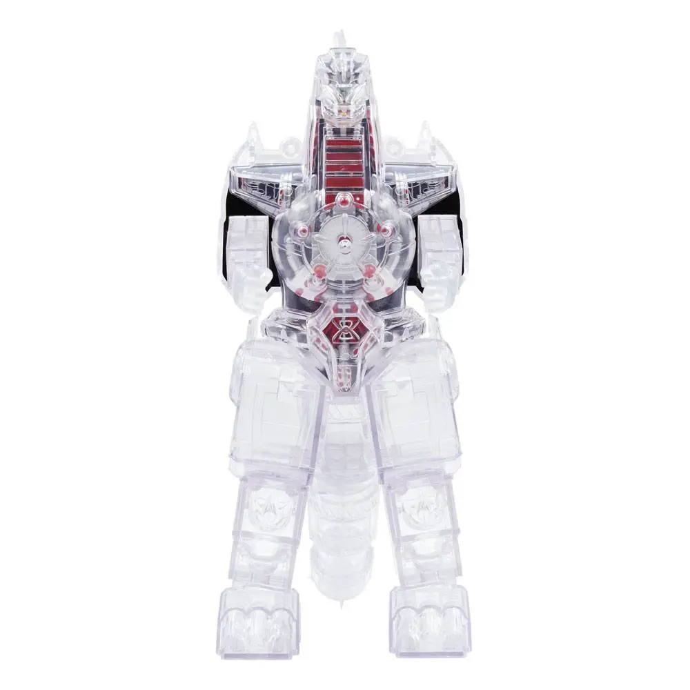 Mighty Morphin Power Rangers Super Cyborg Actionfigur Dragonzord (Clear) 28 cm Produktfoto