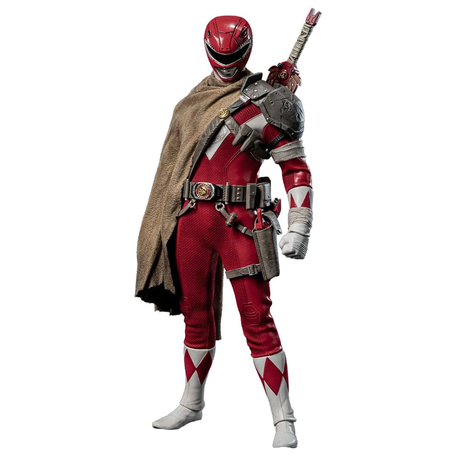 Mighty Morphin Power Rangers: The Return FigZero Actionfigur 1/6 Red Power Ranger 31 cm Produktfoto