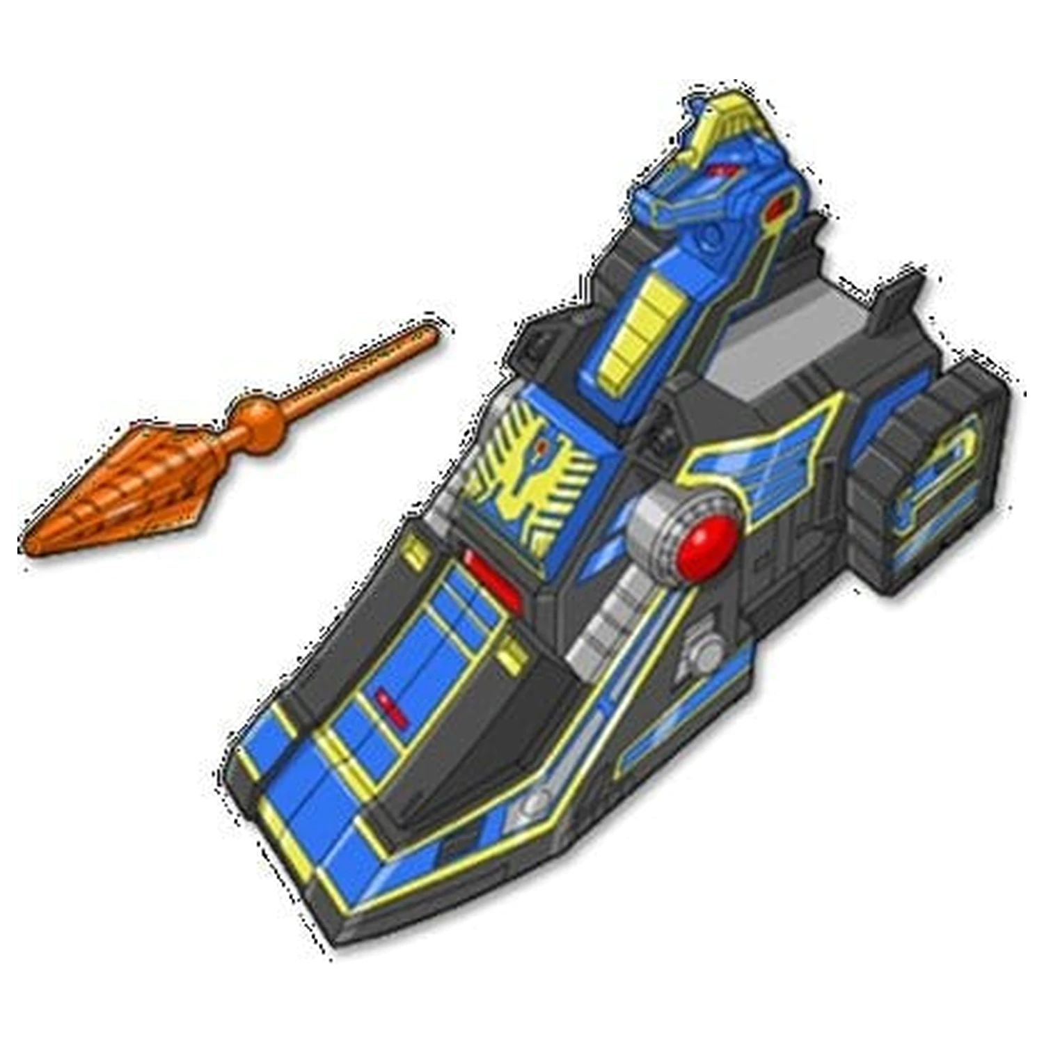 Mighty Morphin Power Rangers Thunderzord Actionfigur Unicorn Produktfoto