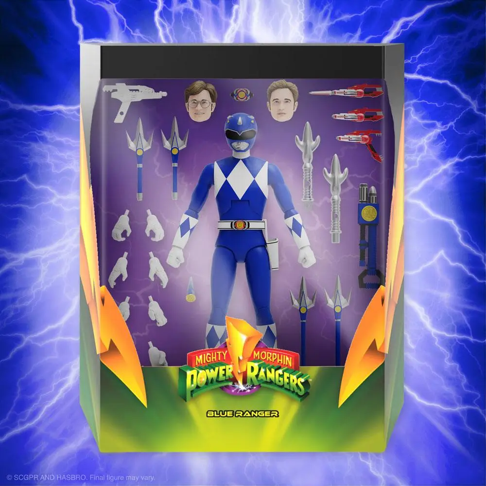 Mighty Morphin Power Rangers Ultimates Actionfigur Blue Ranger 18 cm termékfotó