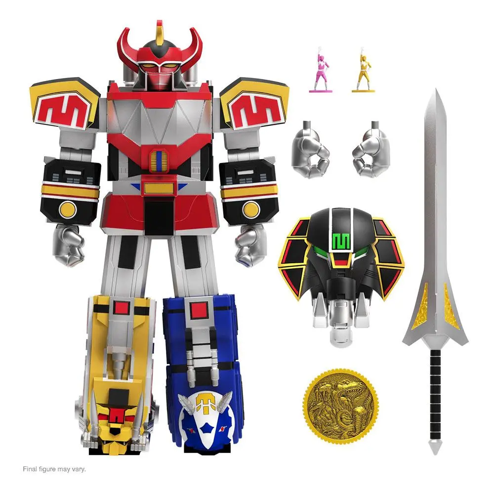 Mighty Morphin Power Rangers Ultimates Actionfigur Dino Megazord 20 cm termékfotó