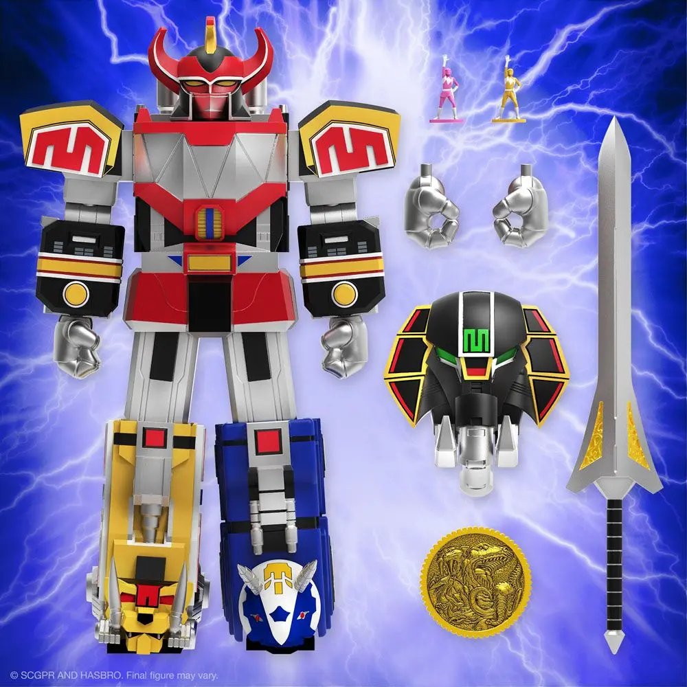 Mighty Morphin Power Rangers Ultimates Actionfigur Dino Megazord 20 cm termékfotó