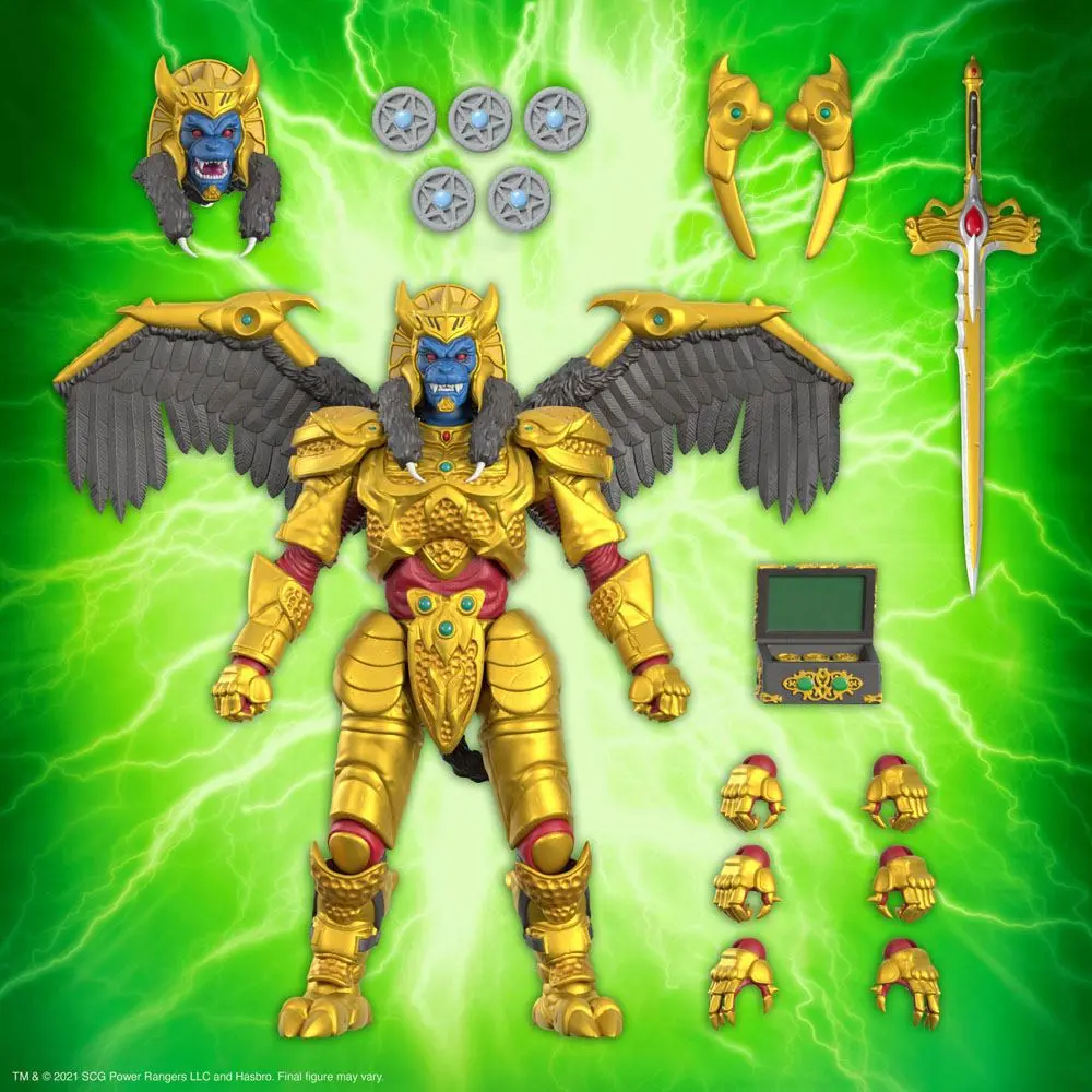 Mighty Morphin Power Rangers Ultimates Actionfigur Goldar 20 cm termékfotó