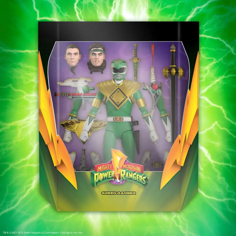 Mighty Morphin Power Rangers Ultimates Actionfigur Green Ranger 18 cm termékfotó