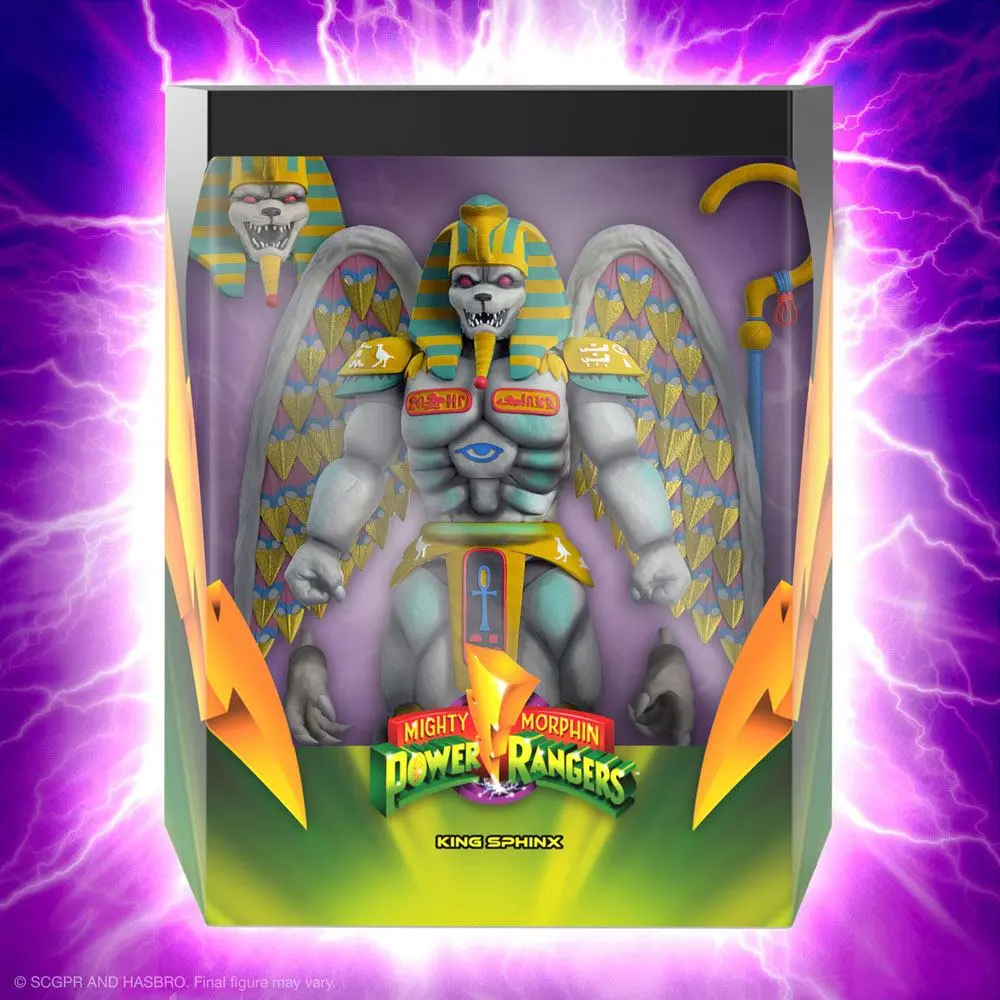 Mighty Morphin Power Rangers Ultimates Actionfigur King Sphinx 20 cm termékfotó