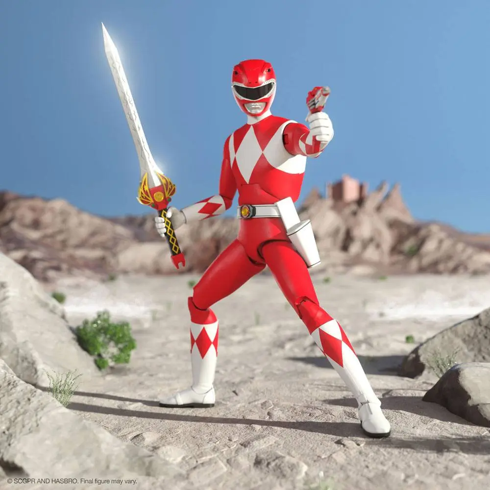 Mighty Morphin Power Rangers Ultimates Actionfigur Red Ranger 18 cm termékfotó