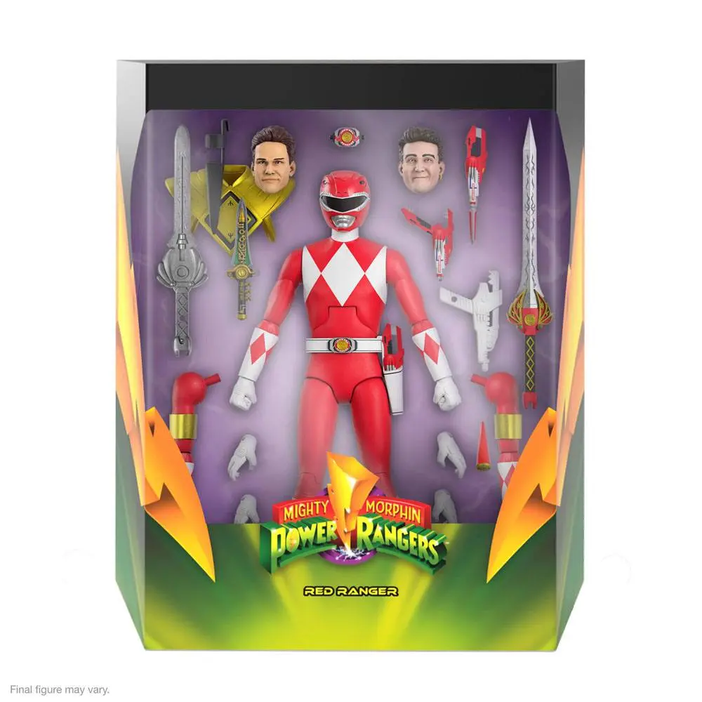 Mighty Morphin Power Rangers Ultimates Actionfigur Red Ranger 18 cm termékfotó