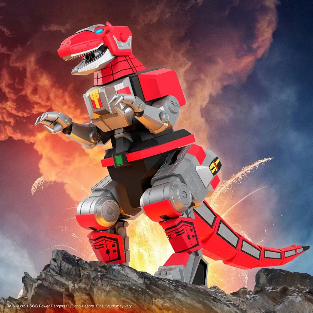 Mighty Morphin Power Rangers Ultimates Actionfigur Tyrannosaurus Dinozord 20 cm termékfotó