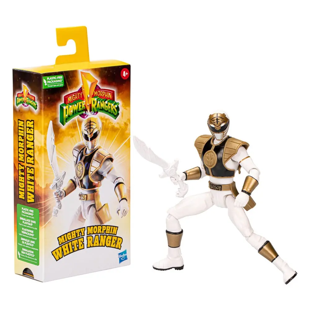 Mighty Morphin Power Rangers Actionfigur White Ranger 15 cm Produktfoto