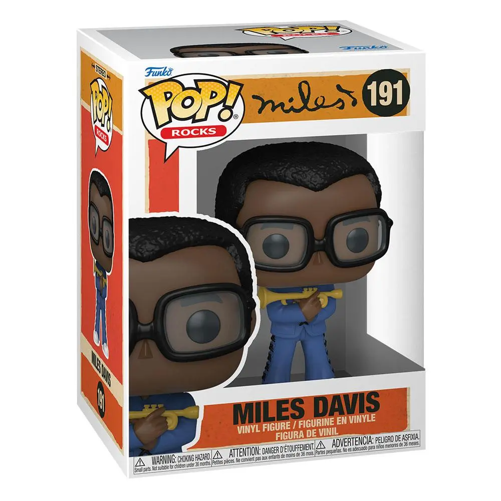 Miles Davis POP! Icons Vinyl Figur Miles Davis 9 cm Produktfoto