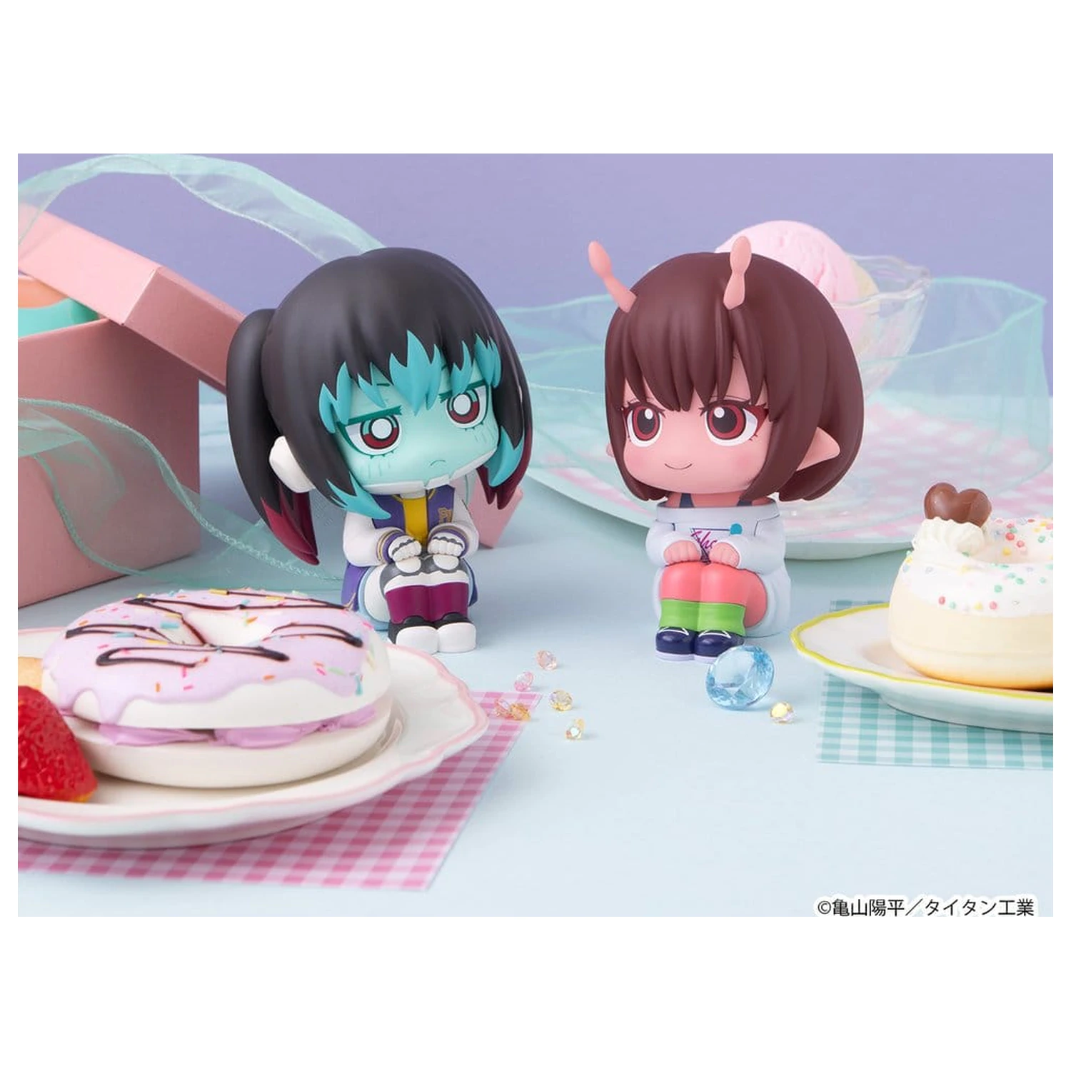 Milky Subway Look Up PVC Figur The Galactic Limited Express Chiharu 11 cm Produktfoto