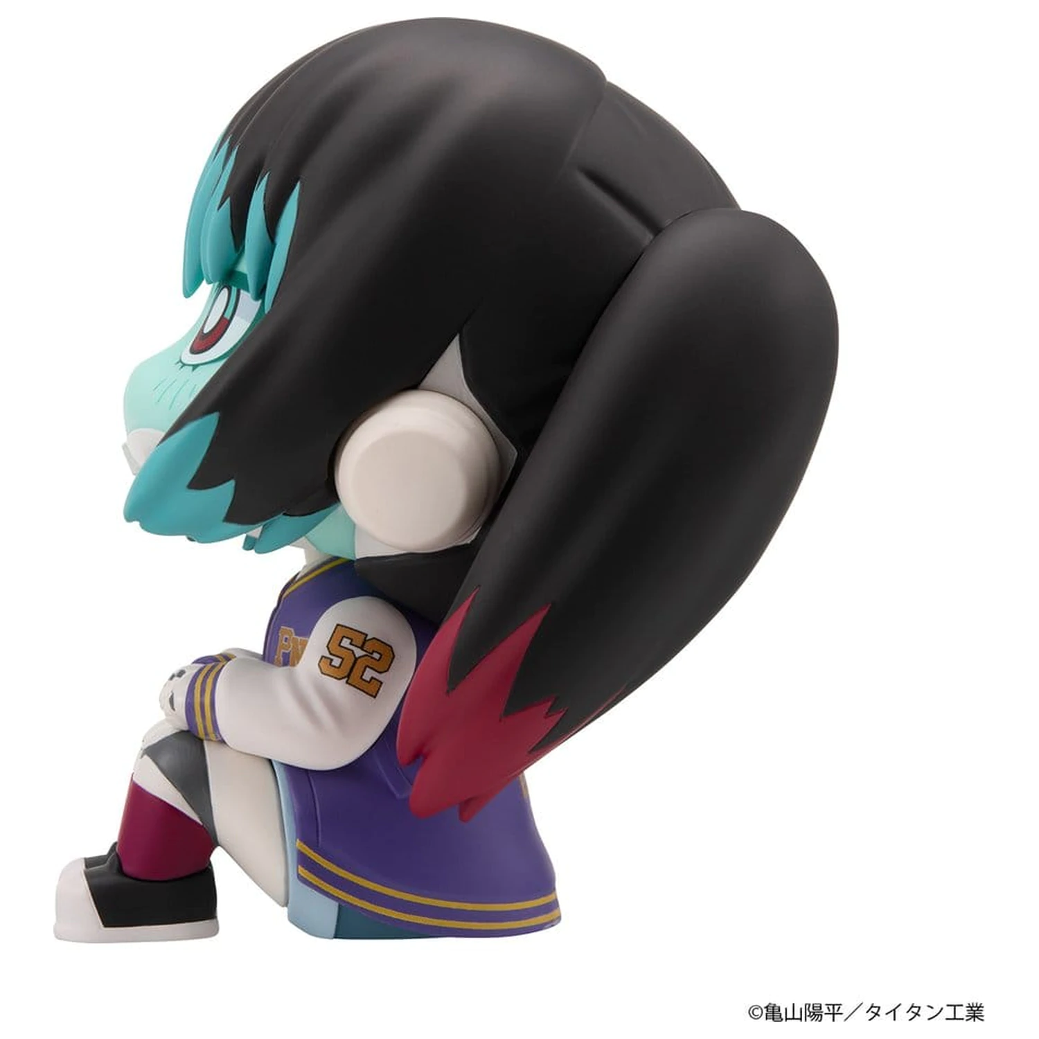 Milky Subway Look Up PVC Figur The Galactic Limited Express Makina 11 cm Produktfoto