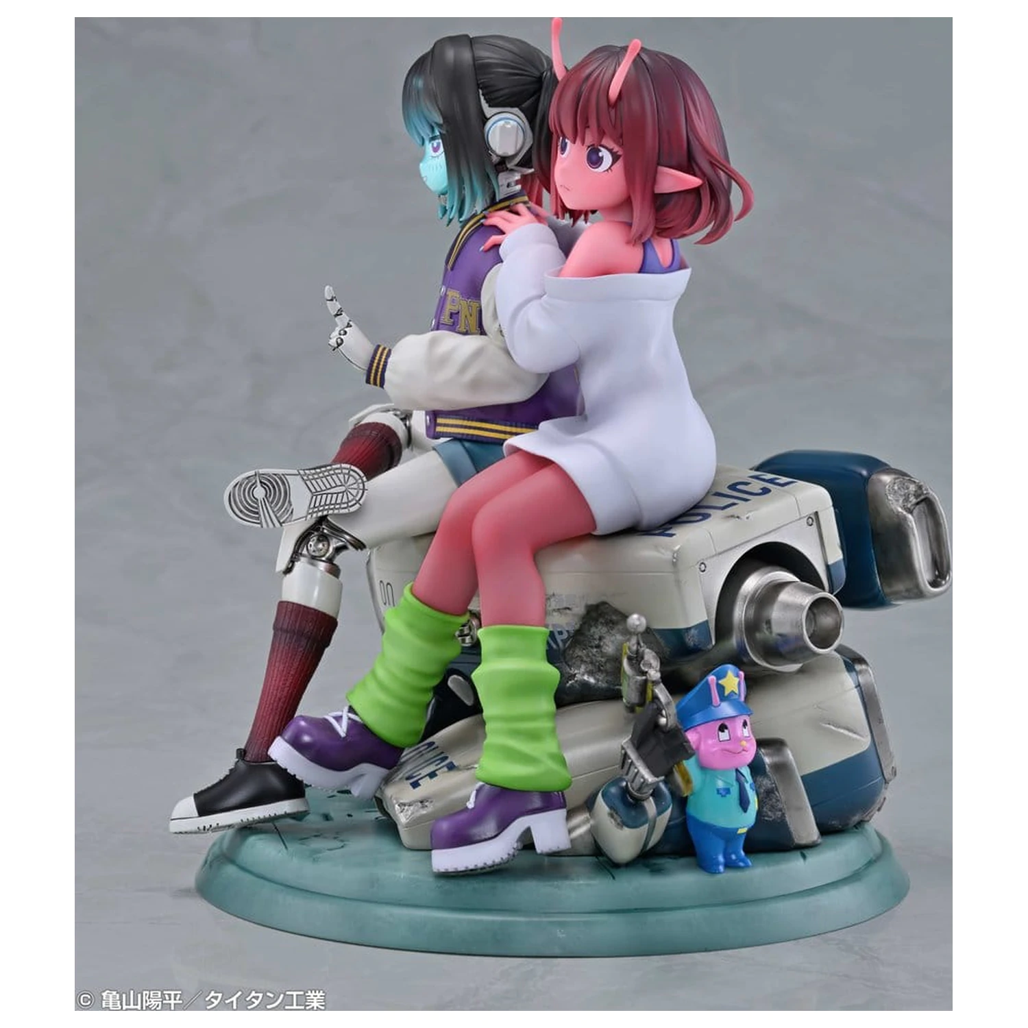 Milky Subway The Galactic Limited Express PVC Figuren 2er-Pack Chiharu & Makina 18 cm Produktfoto