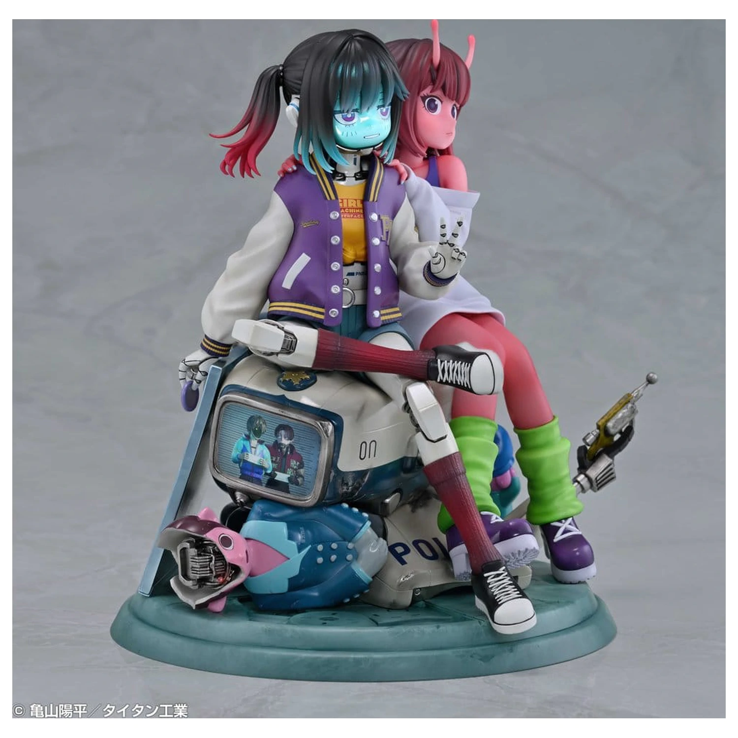 Milky Subway The Galactic Limited Express PVC Figuren 2er-Pack Chiharu & Makina 18 cm Produktfoto