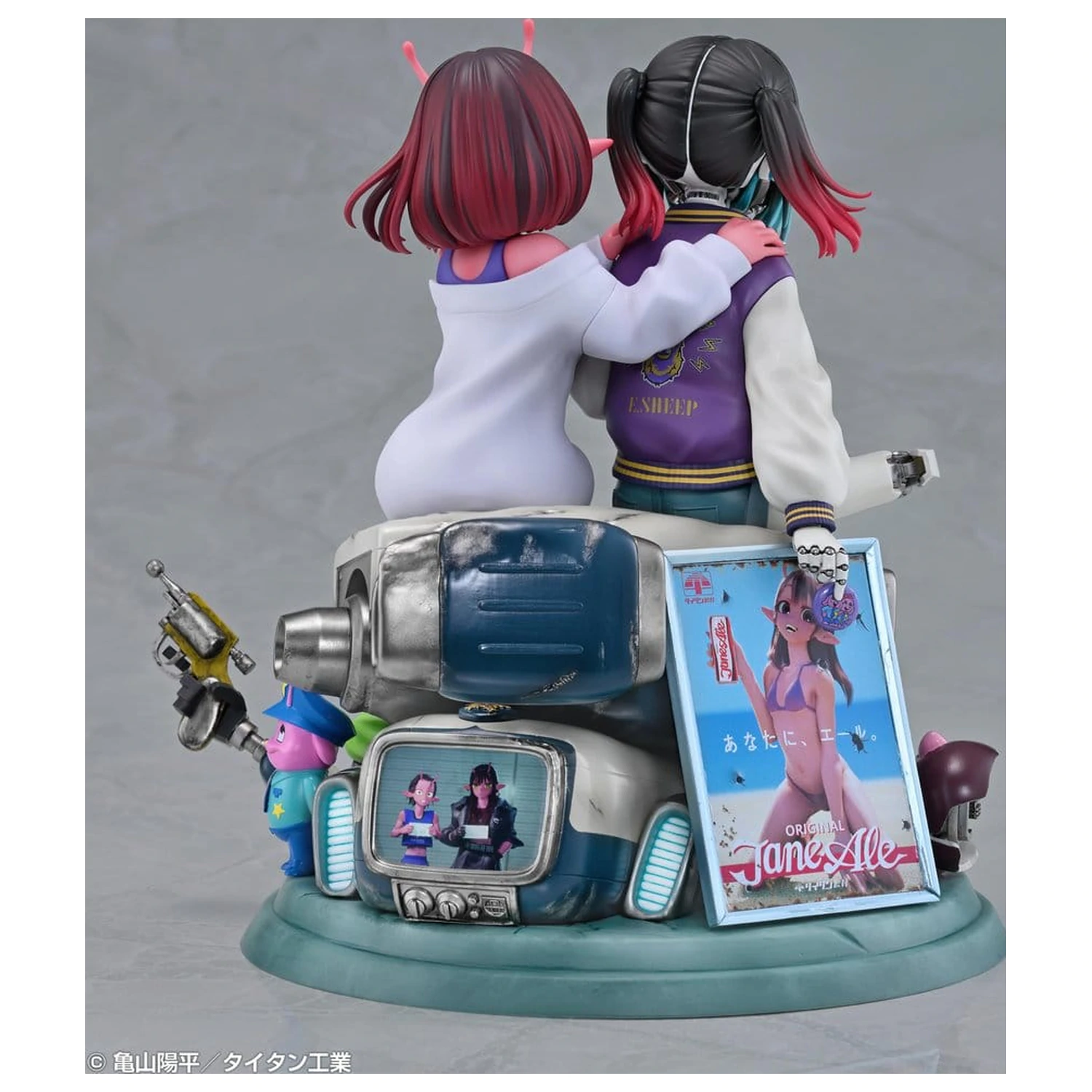 Milky Subway The Galactic Limited Express PVC Figuren 2er-Pack Chiharu & Makina 18 cm Produktfoto