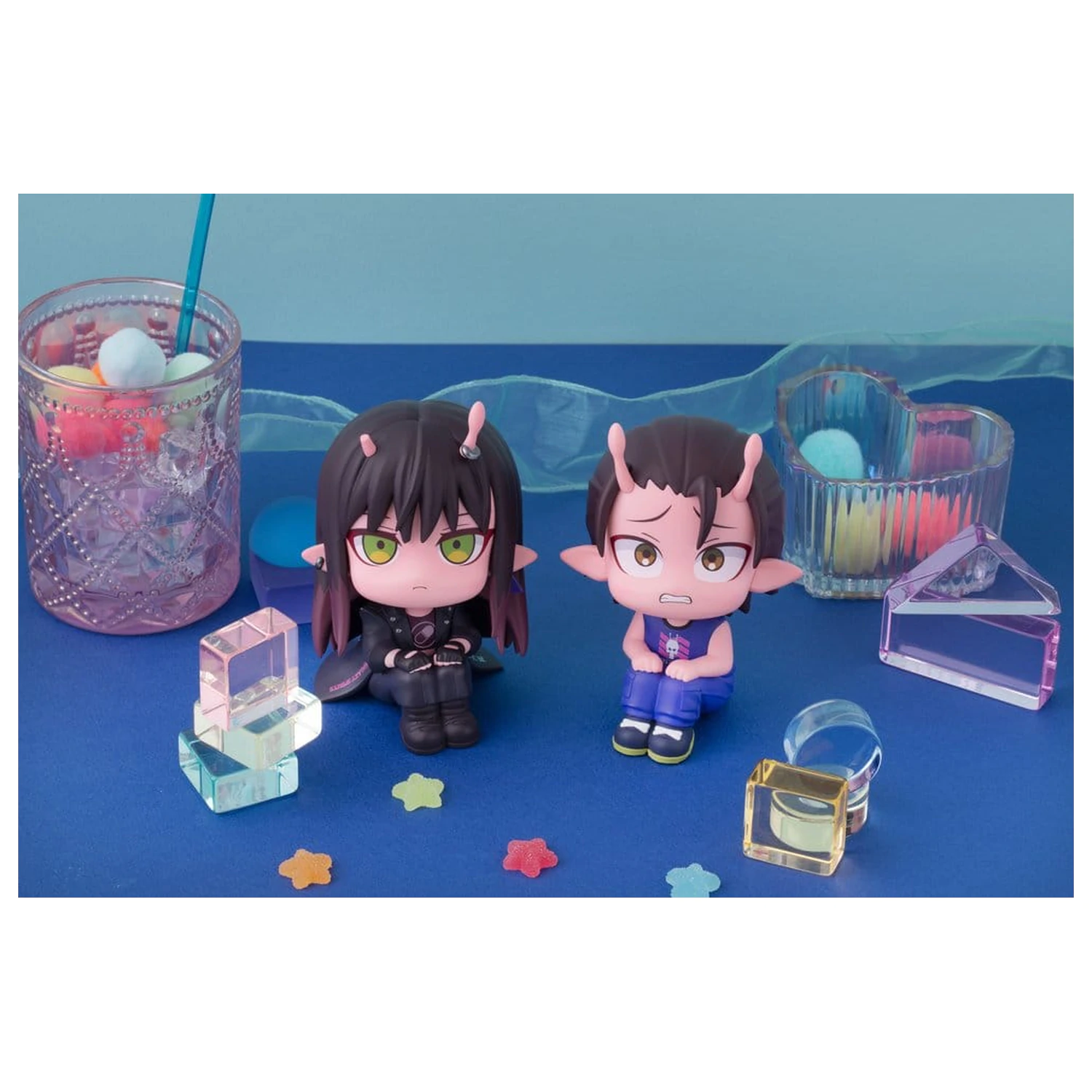 Milky Subway The Galactic Limited Express Look Up PVC Figuren 2er-Pack Akane & Kanata 11 cm (mit Geschenk) Produktfoto