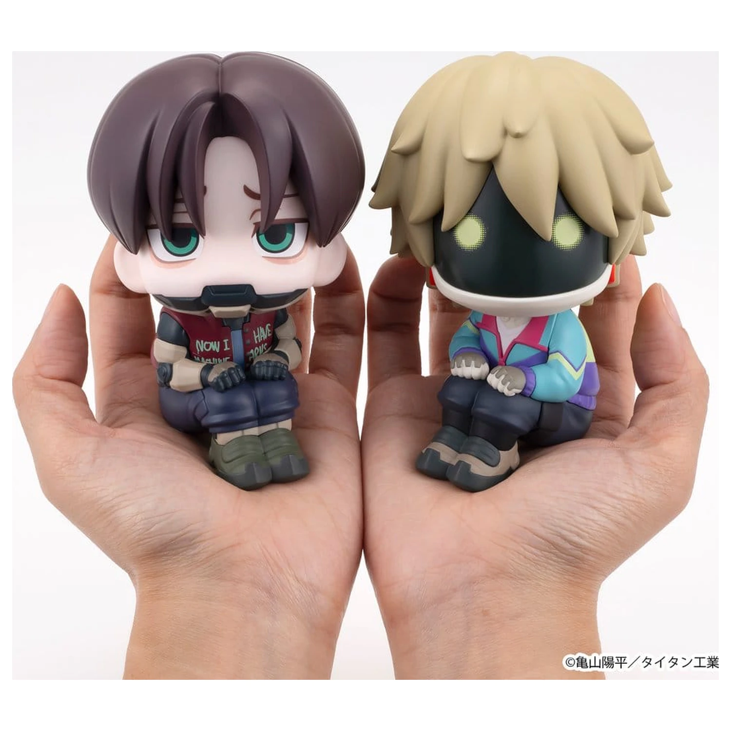 Milky Subway The Galactic Limited Express Look Up PVC Figuren 2er-Pack Kurt & Max 11 cm (mit Geschenk) Produktfoto
