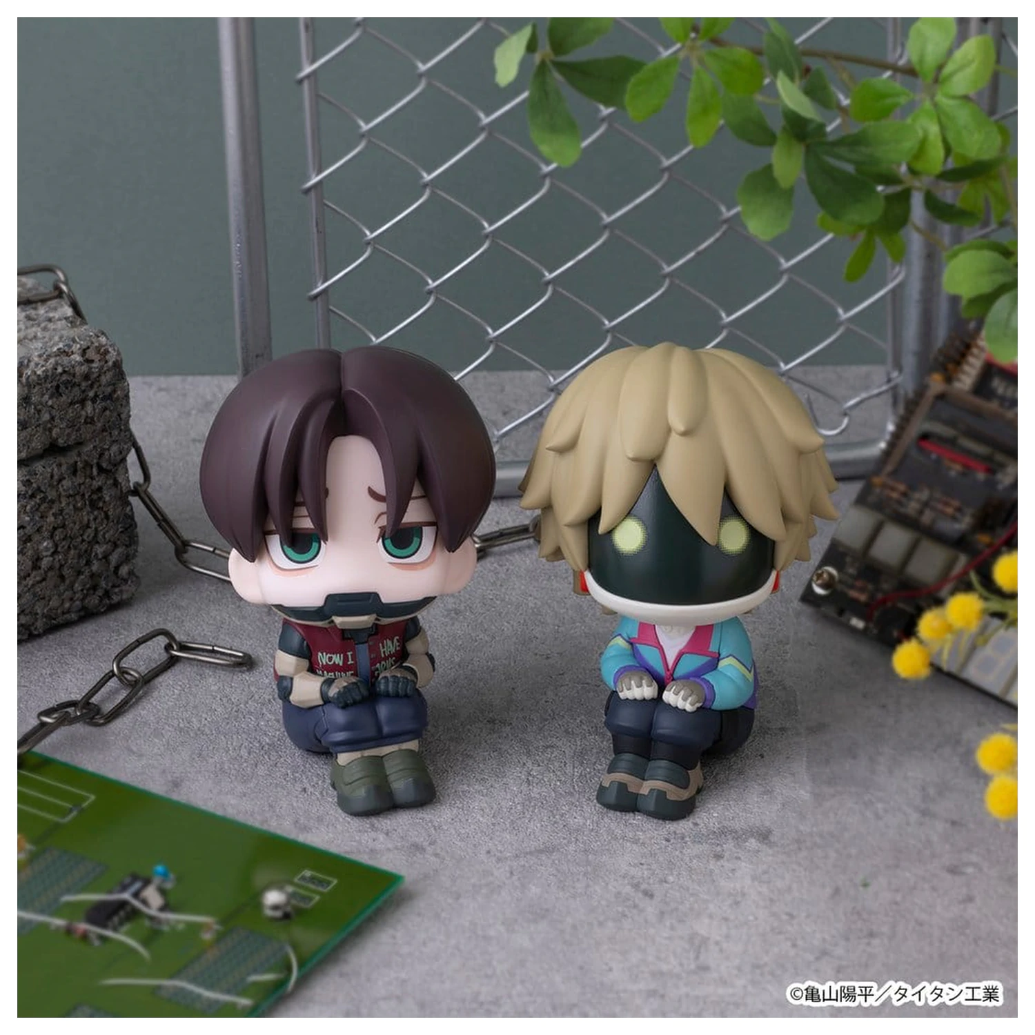 Milky Subway The Galactic Limited Express Look Up PVC Figuren 2er-Pack Kurt & Max 11 cm (mit Geschenk) Produktfoto