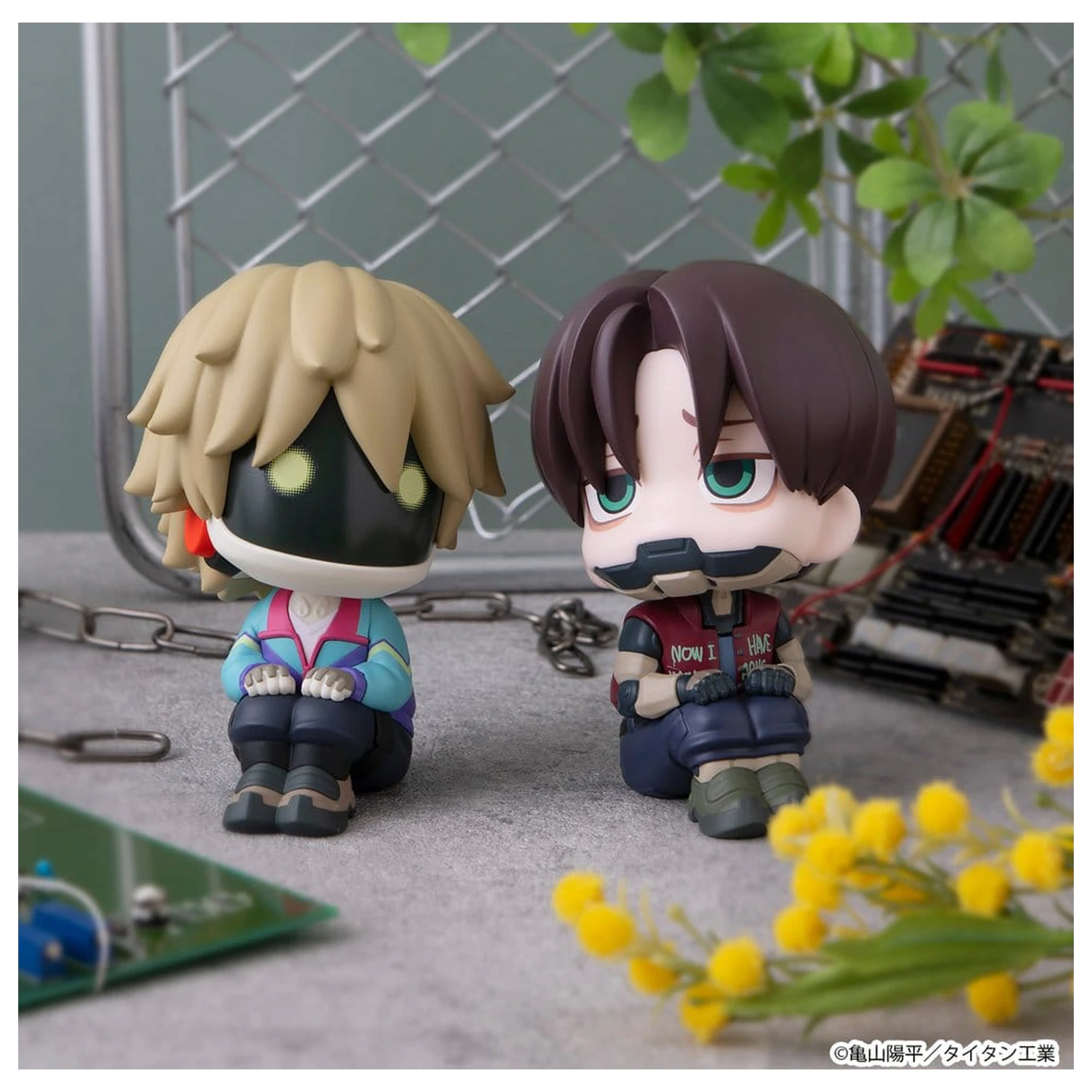 Milky Subway The Galactic Limited Express Look Up PVC Figuren 2er-Pack Kurt & Max 11 cm (mit Geschenk) Produktfoto