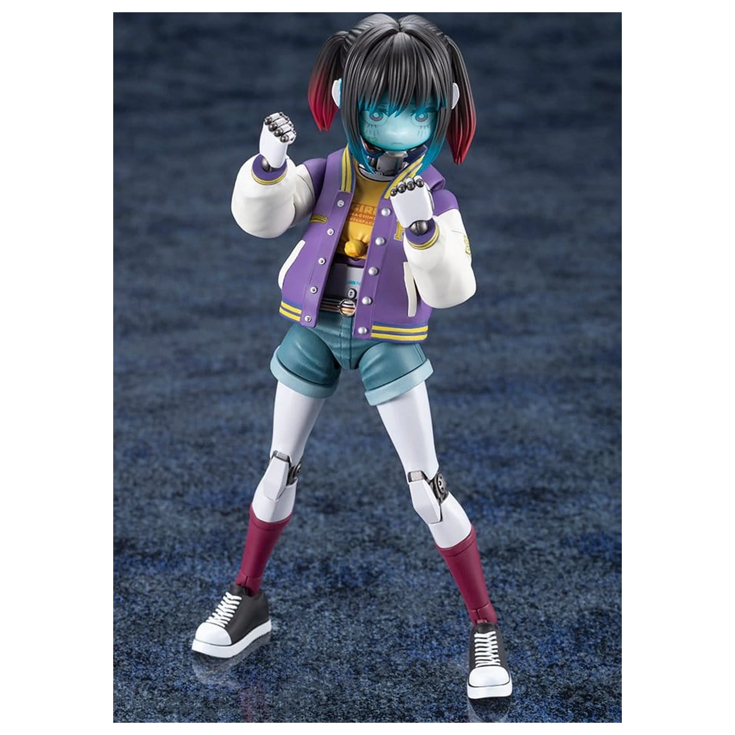 Milky Subway The Galactic Limited Express Plastikmodellbausatz Makina 17 cm Produktfoto