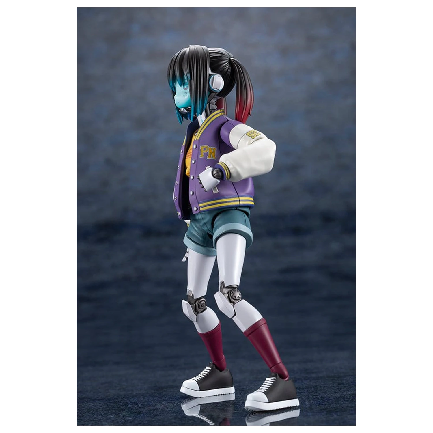 Milky Subway The Galactic Limited Express Plastikmodellbausatz Makina 17 cm Produktfoto