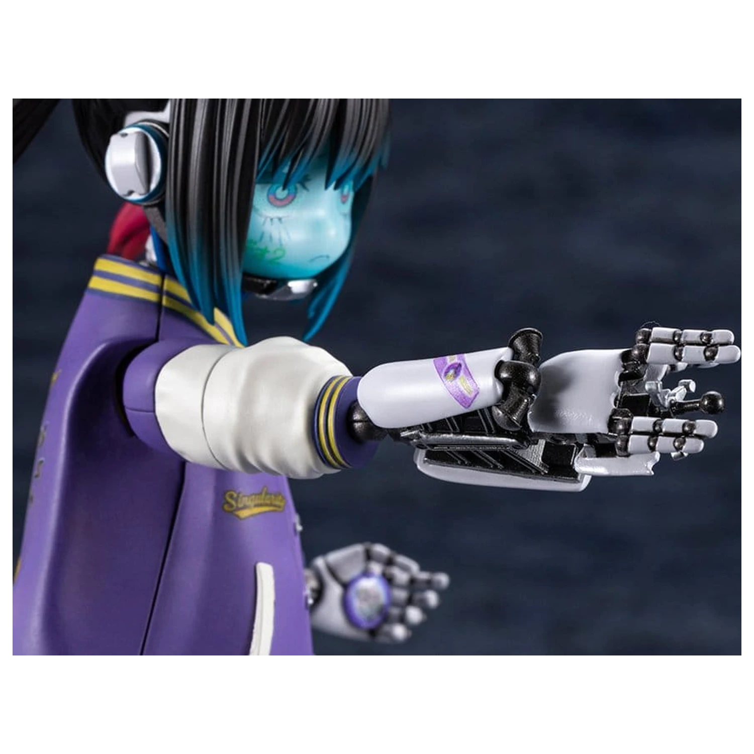 Milky Subway The Galactic Limited Express Plastikmodellbausatz Makina 17 cm Produktfoto