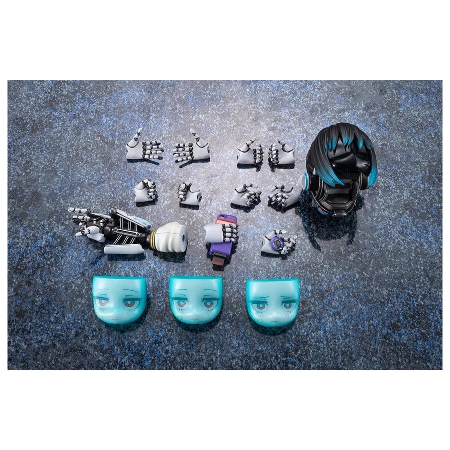 Milky Subway The Galactic Limited Express Plastikmodellbausatz Makina 17 cm Produktfoto