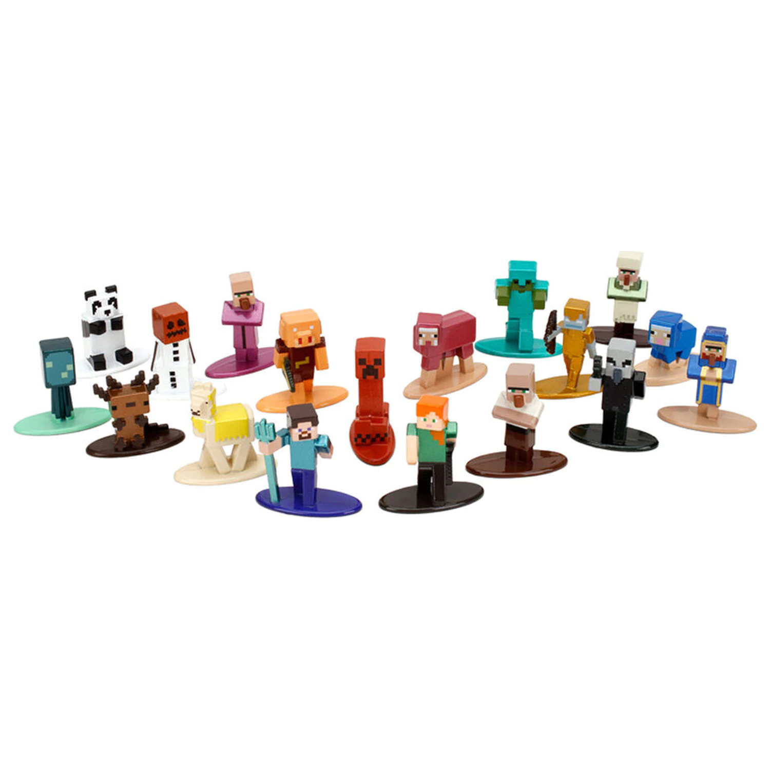 Minecraft Pack 18 Figuren 4 cm Produktfoto