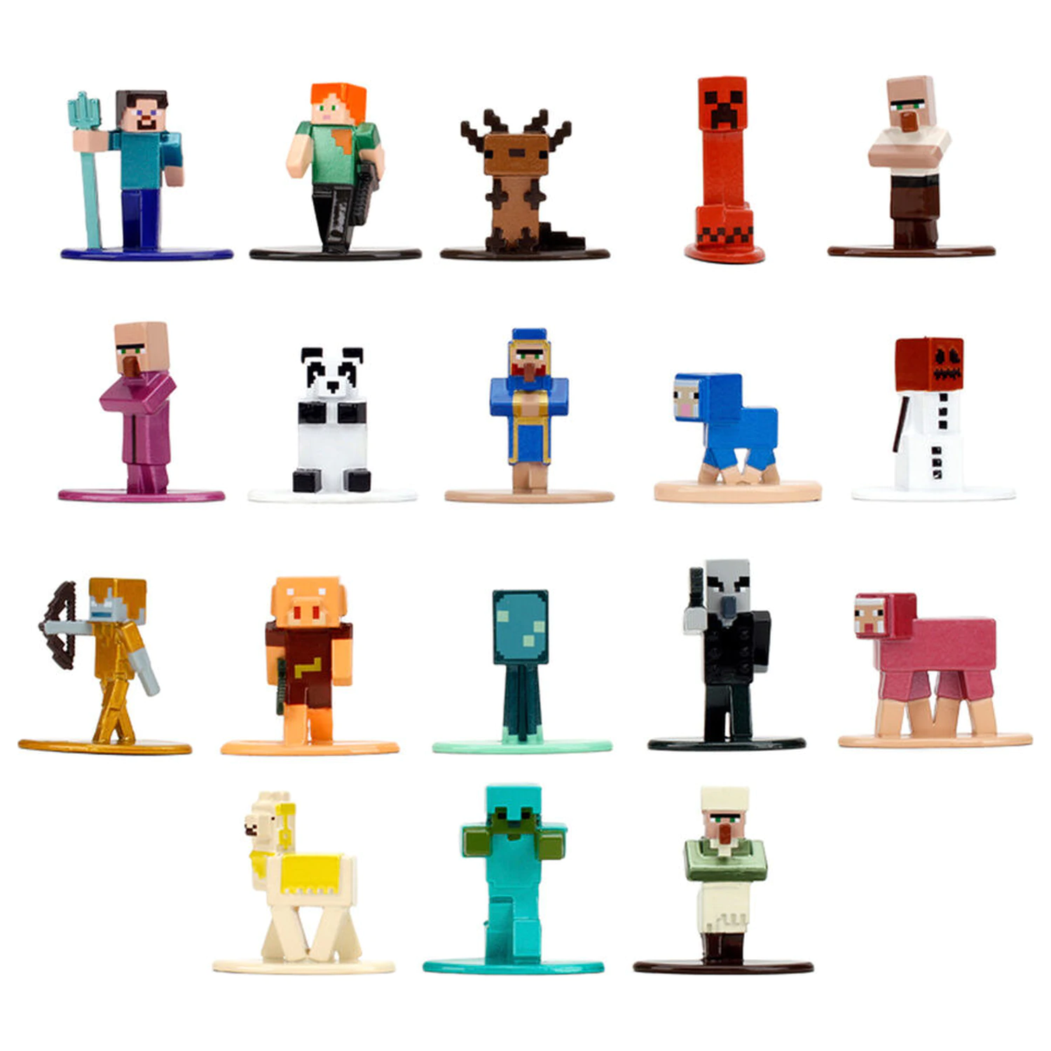 Minecraft Pack 18 Figuren 4 cm Produktfoto