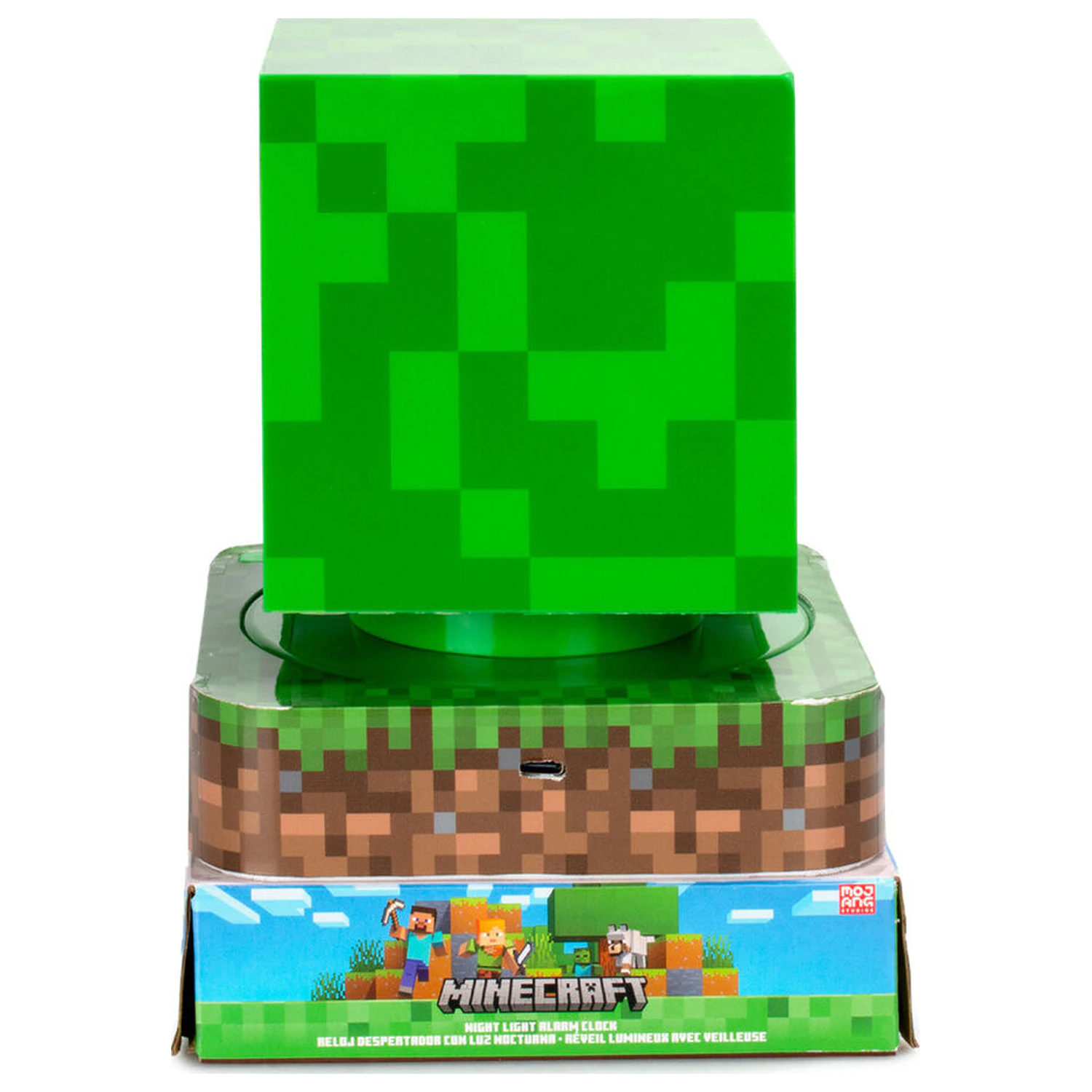 Minecraft 3D Lampe mit Alarm Produktfoto