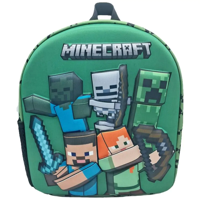 Minecraft 3D Rucksack 30cm Produktfoto