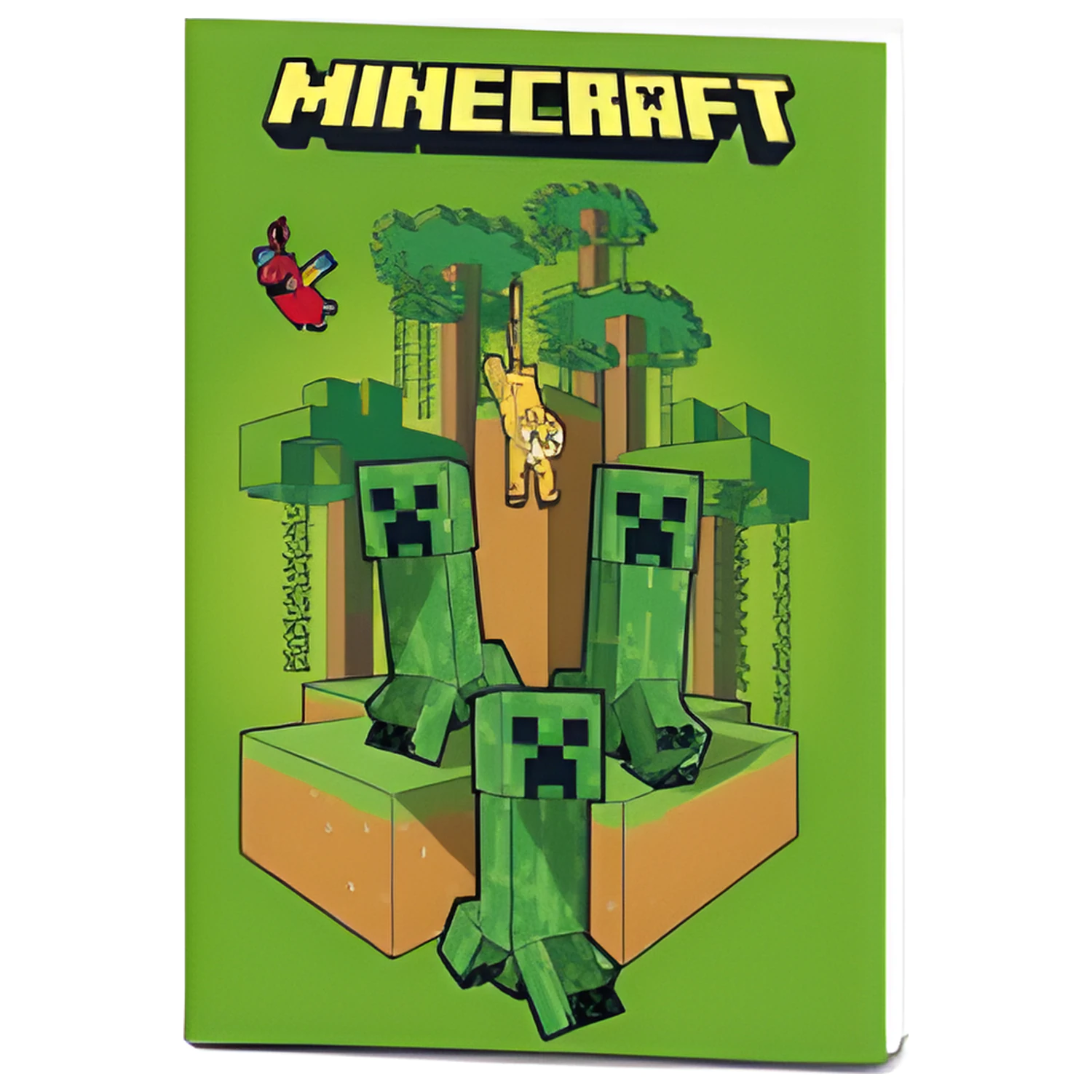 Minecraft A5 Notizbuch Produktfoto