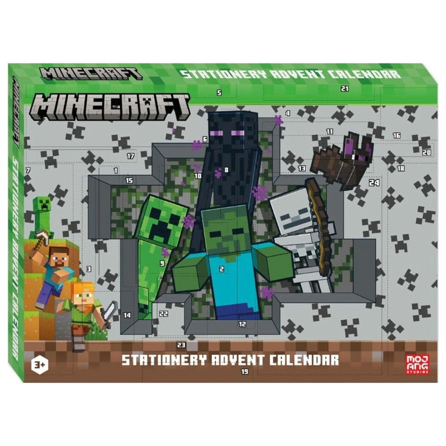 Minecraft Adventskalender Produktfoto