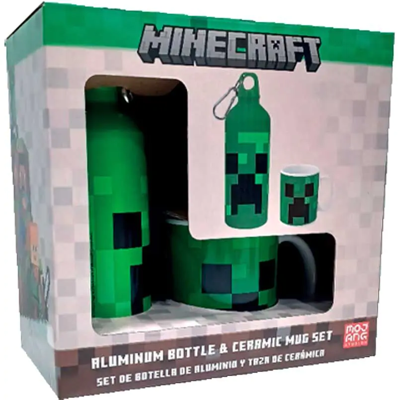 Minecraft aluminium Flasche + Tasse set 500ml termékfotó