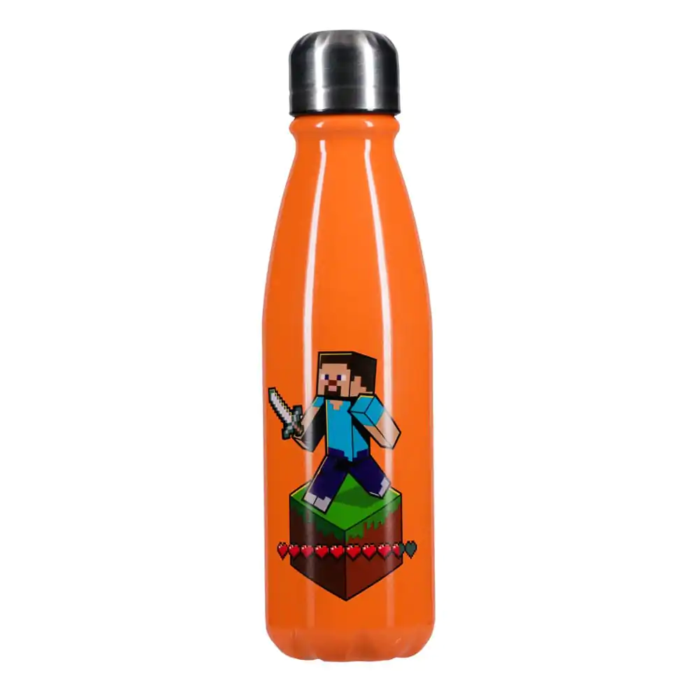Minecraft Aluminium Wasserflasche Produktfoto