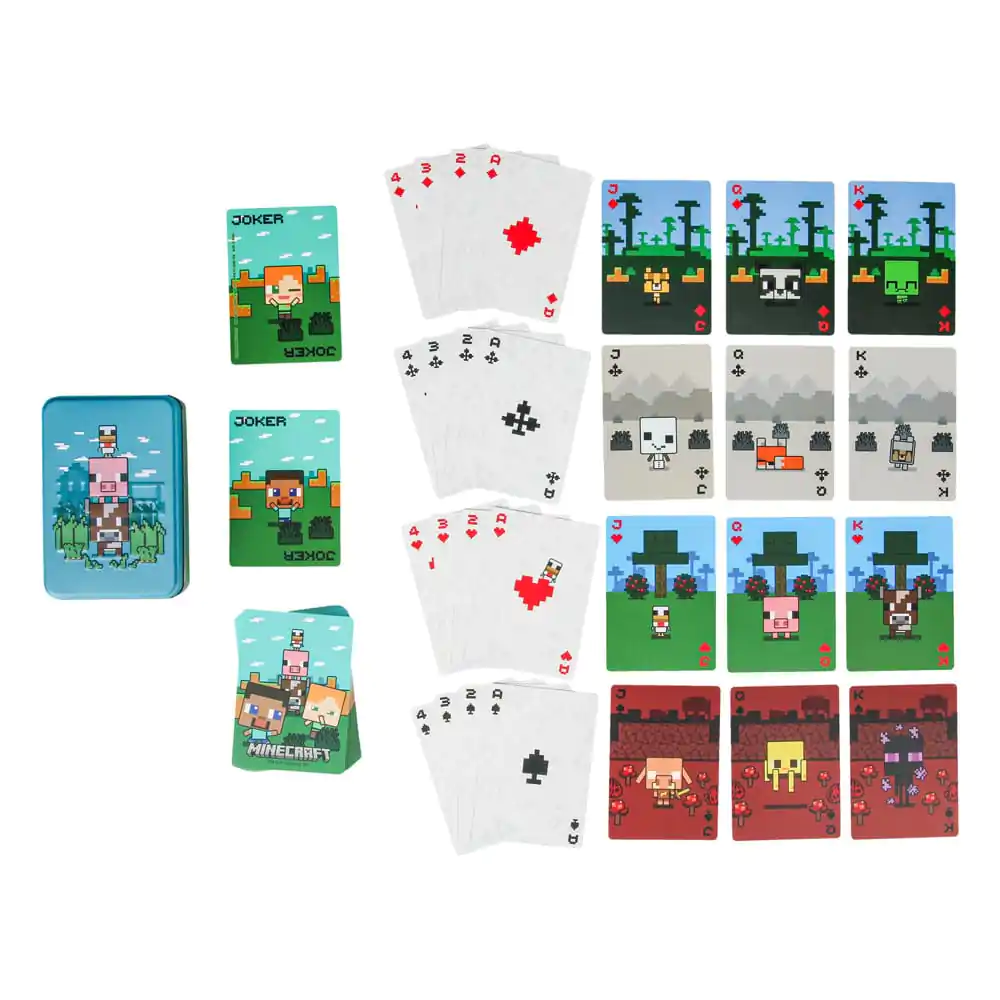 Minecraft Spielkarten Tiere Produktfoto
