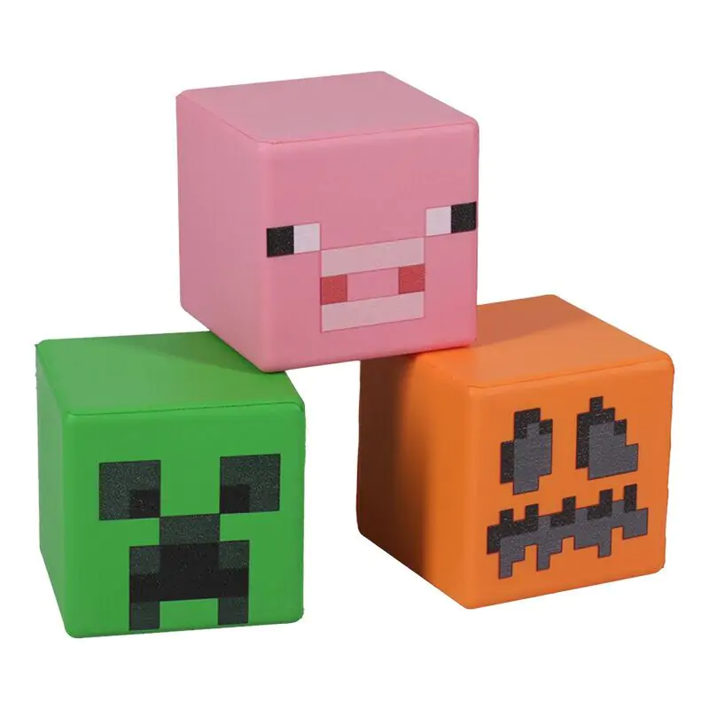Minecraft Anti-stress block Produktfoto