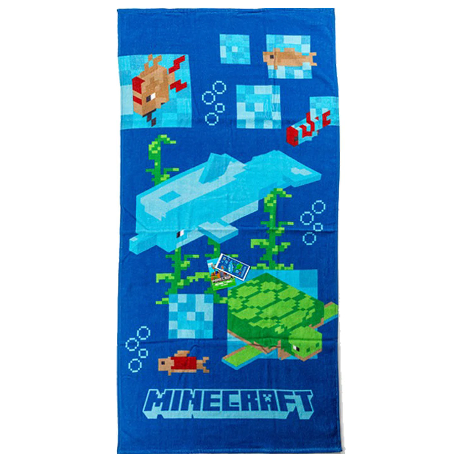 Minecraft Aquatic Handtuch Produktfoto