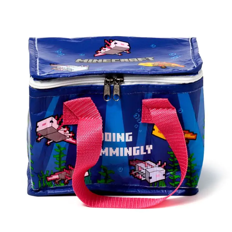 Minecraft Axolotl Kühltasche Produktfoto