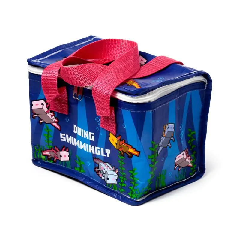 Minecraft Axolotl Kühltasche Produktfoto