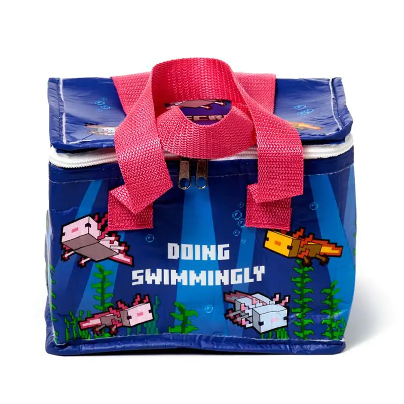 Minecraft Axolotl Kühltasche Produktfoto