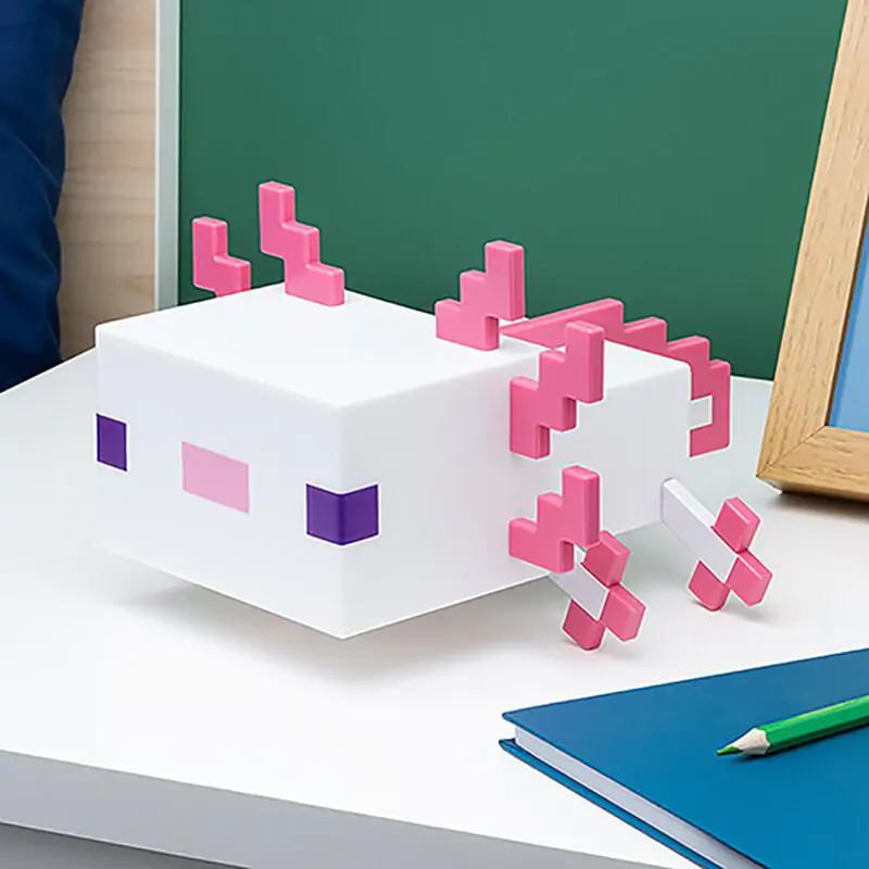 Minecraft: Axolotl Lampe termékfotó