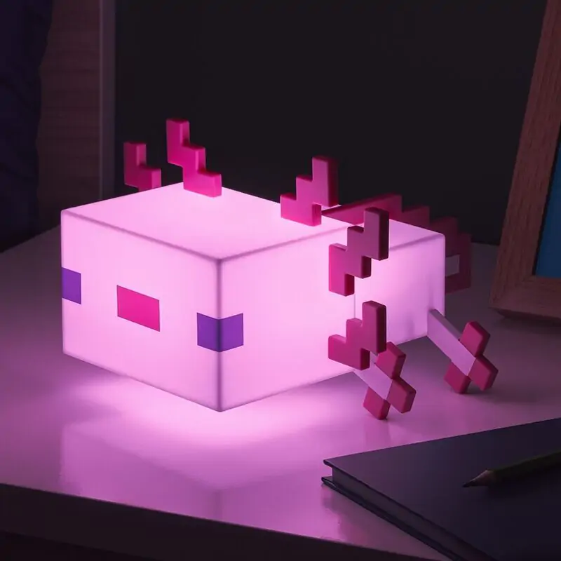 Minecraft: Axolotl Lampe termékfotó